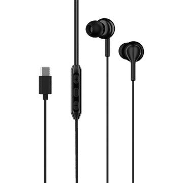 Boat Bassheads 100 C Wired Headphones Earphones with Type-C Jack, in-Line Microphone, in Ear, 10Mm Drivers, Signature Sound, Integrated Controls & Multi-Os Compatibility (Black)unboxed