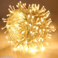 BHUMI 12 Meter Warm White LED String Lights | Decorative Fairy Lights for Indoor & Outdoor Décor | Party, Home, Christmas, Diwali & Festive Decorations | Plug-in DIY Lighting