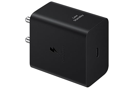 Samsung Galaxy 45W Travel Adaptor (Without Cable), Black(unboxed)