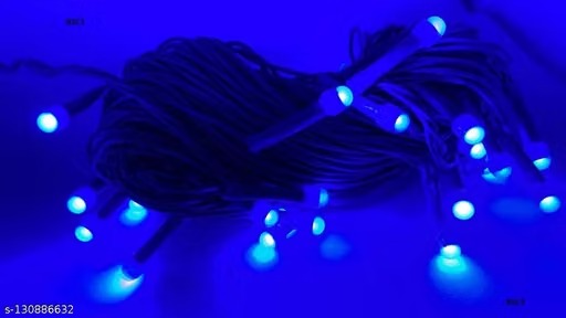New Live Itsapna 36 led Blue Color Light 10 Meter LED Pixel String Light 35 ft/Heavy Duty Copper Led Pixel String Light Rice String -Pack of 1
