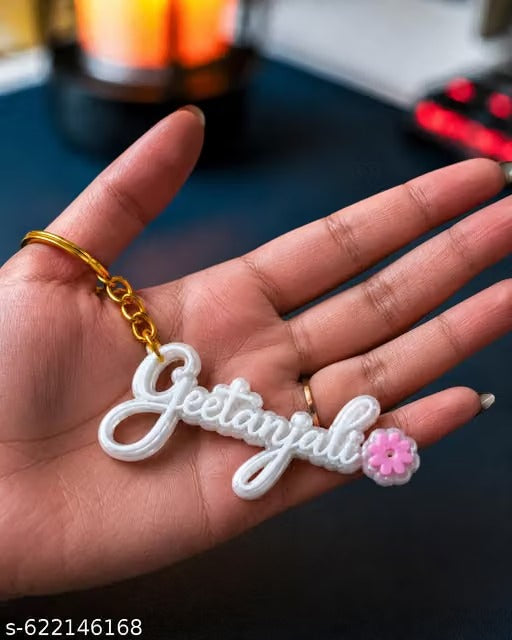 3D Printed Customized Name Keychain | Personalized Keychain with Name |