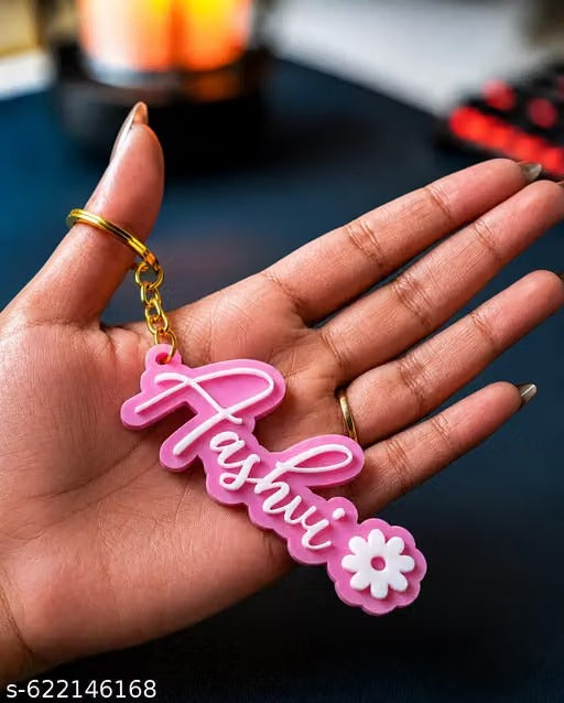3D Printed Customized Name Keychain | Personalized Keychain with Name |