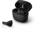PHILIPS TAT2236BK True Wireless (TWS Earbuds) with IPX4 splash-proof, 18hours Playtime Bluetooth (Black, True Wireless) unboxed)