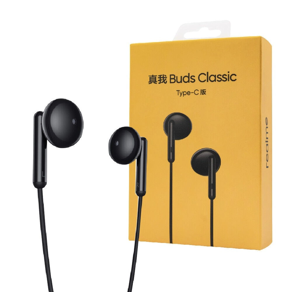 realme Buds Classic Wired in Ear Earphones with Mic (Black)(unboxed)