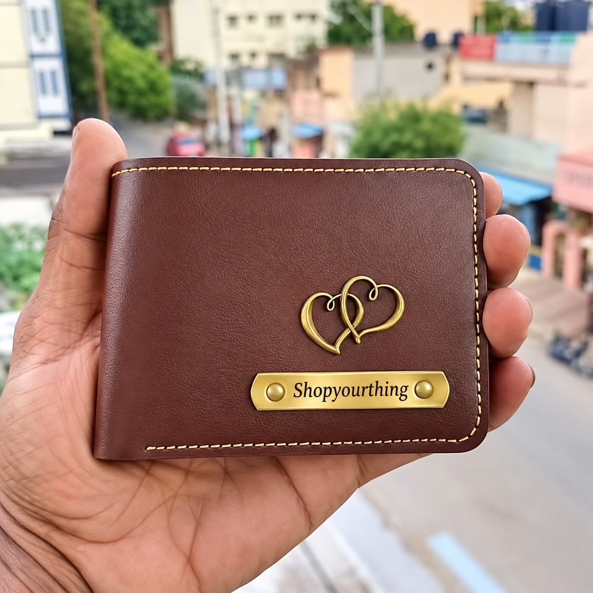 Personalized Name Wallet for Men – Customized Leather Wallet Gift for Husband, Boyfriend, Father & Brother | Premium Personalized Gift for Men