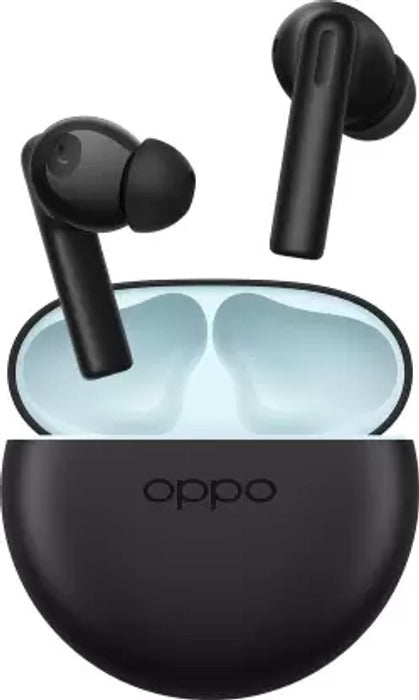 Oppo Enco Buds 2 with 28 hours Battery life & Deep Noise Cancellation Bluetooth Headset (Midnight, True Wireless) (unboxed)