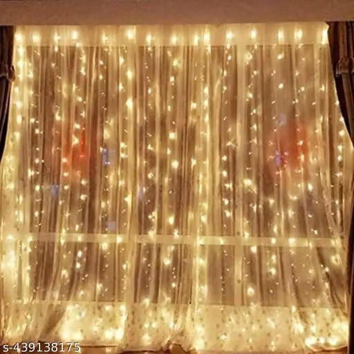 BHUMI 12 Meter Warm White LED String Lights | Decorative Fairy Lights for Indoor & Outdoor Décor | Party, Home, Christmas, Diwali & Festive Decorations | Plug-in DIY Lighting