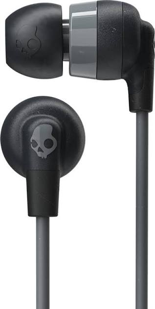 Skullcandy Ink'd Plus in-Ear Wired Earbuds with 3.5mm AUX Cable, Noise-Isolating Fit, Microphone, Comfortable Silicone Ear Gels, Compatible with Smartphones and Laptops – Black(unboxed)