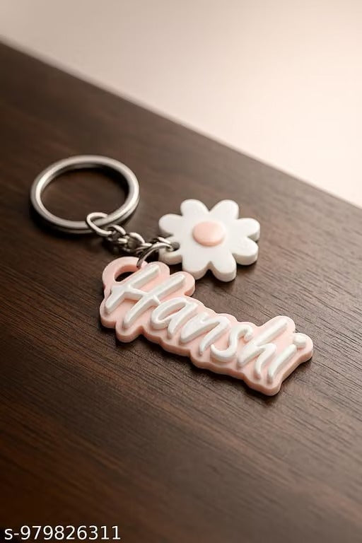 3D Printed Customized Name Keychain | Personalized Keychain with Name |