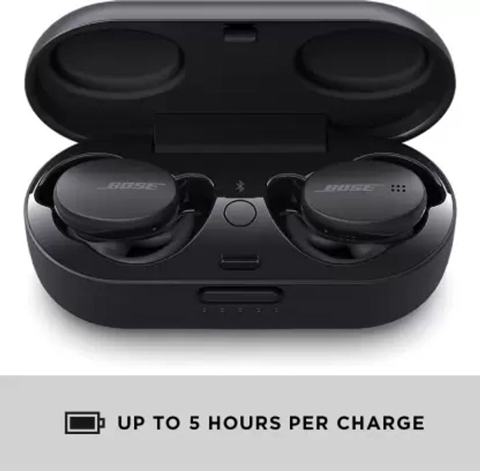 Bose Sport Earbuds for Workouts and Running, Sweat Resistant earbuds-IPX4 rated Bluetooth Headset (Black, True Wireless) UNBOXED